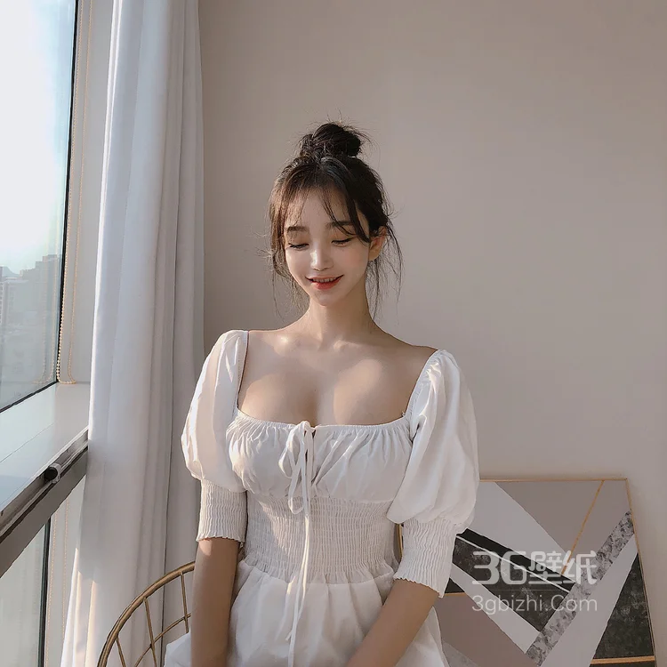 性感可爱长发美女沙滩比基尼写真，精选自拍生活照片图集 第4张 - 性感美女写真
