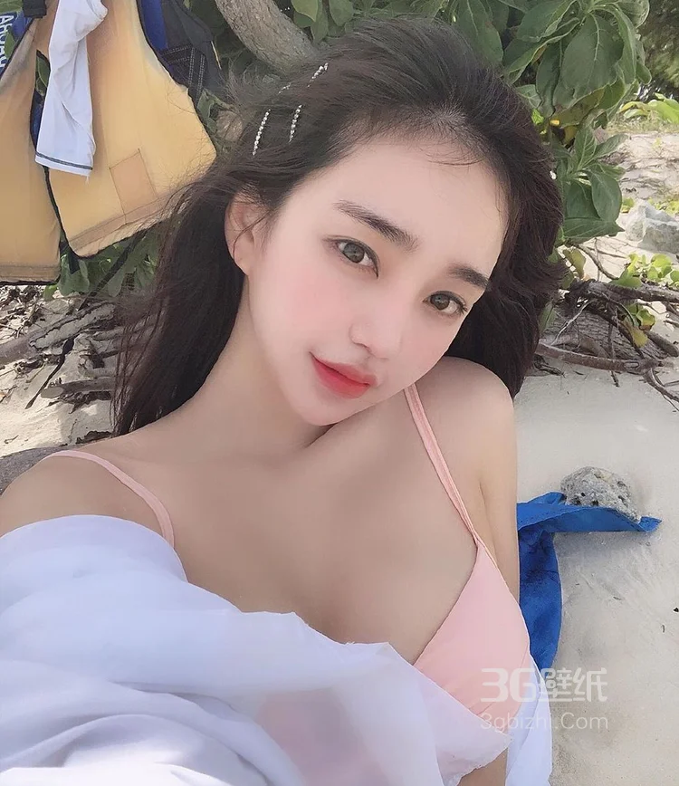 性感可爱长发美女沙滩比基尼写真，精选自拍生活照片图集 第6张 - 性感美女写真