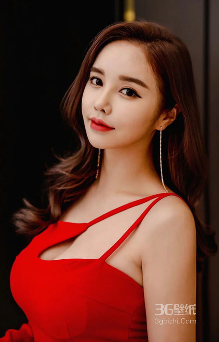 红裙，精选高跟，精选长发，精选极品身材连衣裙美女性感写真图片 第6张 - 性感美女写真
